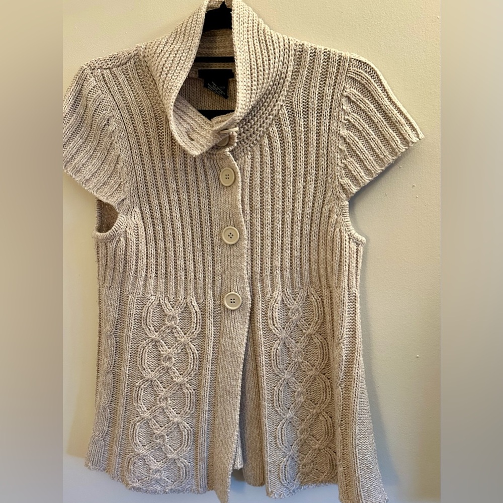 It's Our Time Cream Knit Cardigan